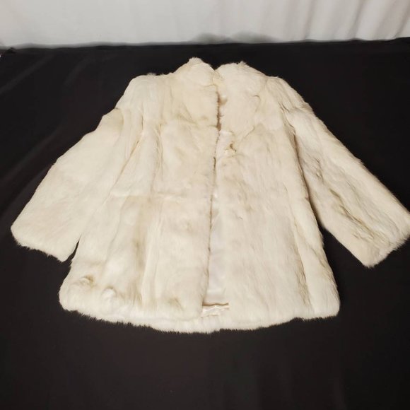 Vintage mink mid-lenght coat. Size 42. - Picture 1 of 13